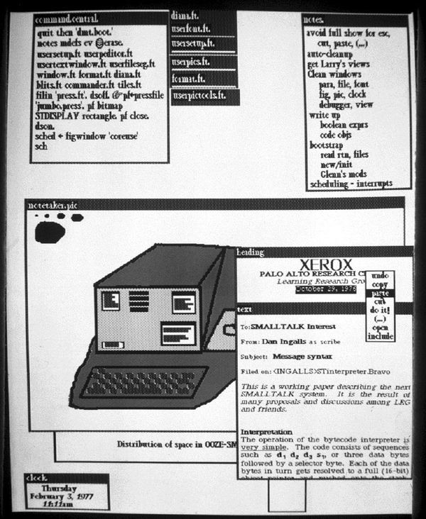 A Primeira Interface Gráfica: Xerox Alto